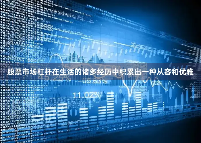 股票市场杠杆在生活的诸多经历中积累出一种从容和优雅